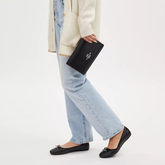 COACH Black Crossbody Flap Bag - Picture 11 of 13